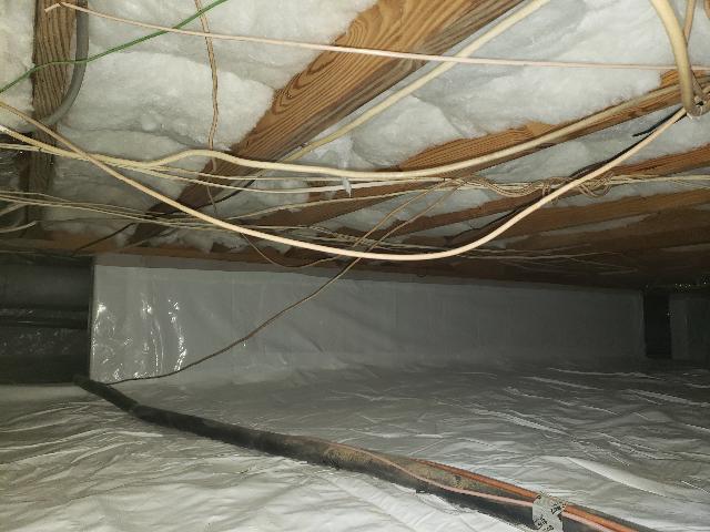 Insulated crawlspace in Richmond, VA